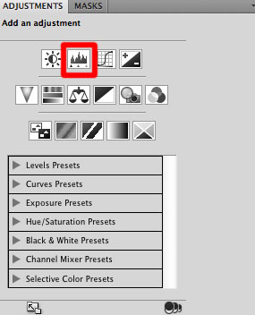 levels panel