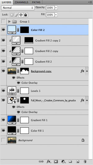 Photoshop layers